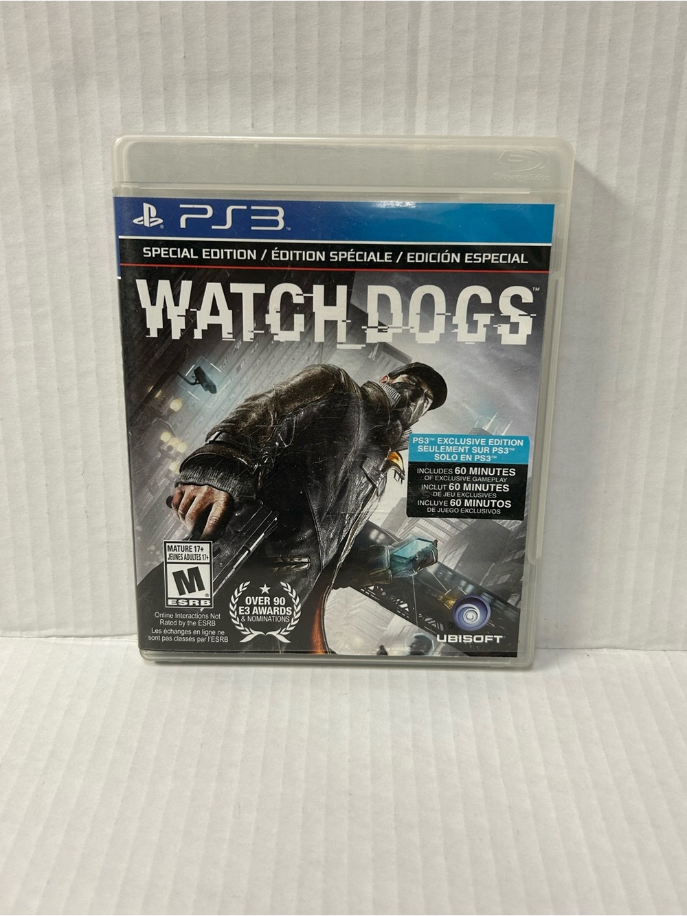 Sony PS3 Watch Dogs Special Edition Video Game.